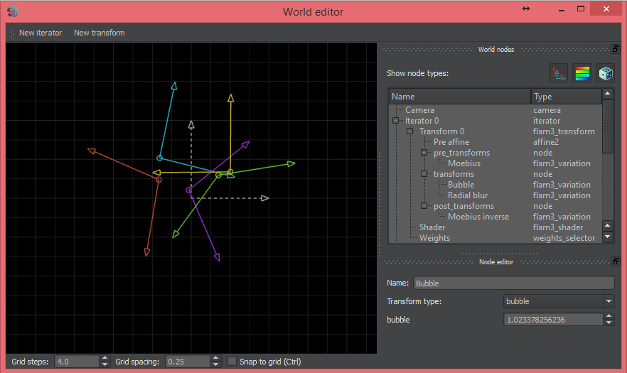 The world editor